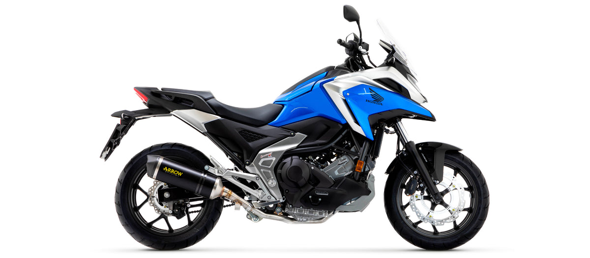 Arrow Race-Tech Aluminium Dark" Slip On With Carbon End Cap"