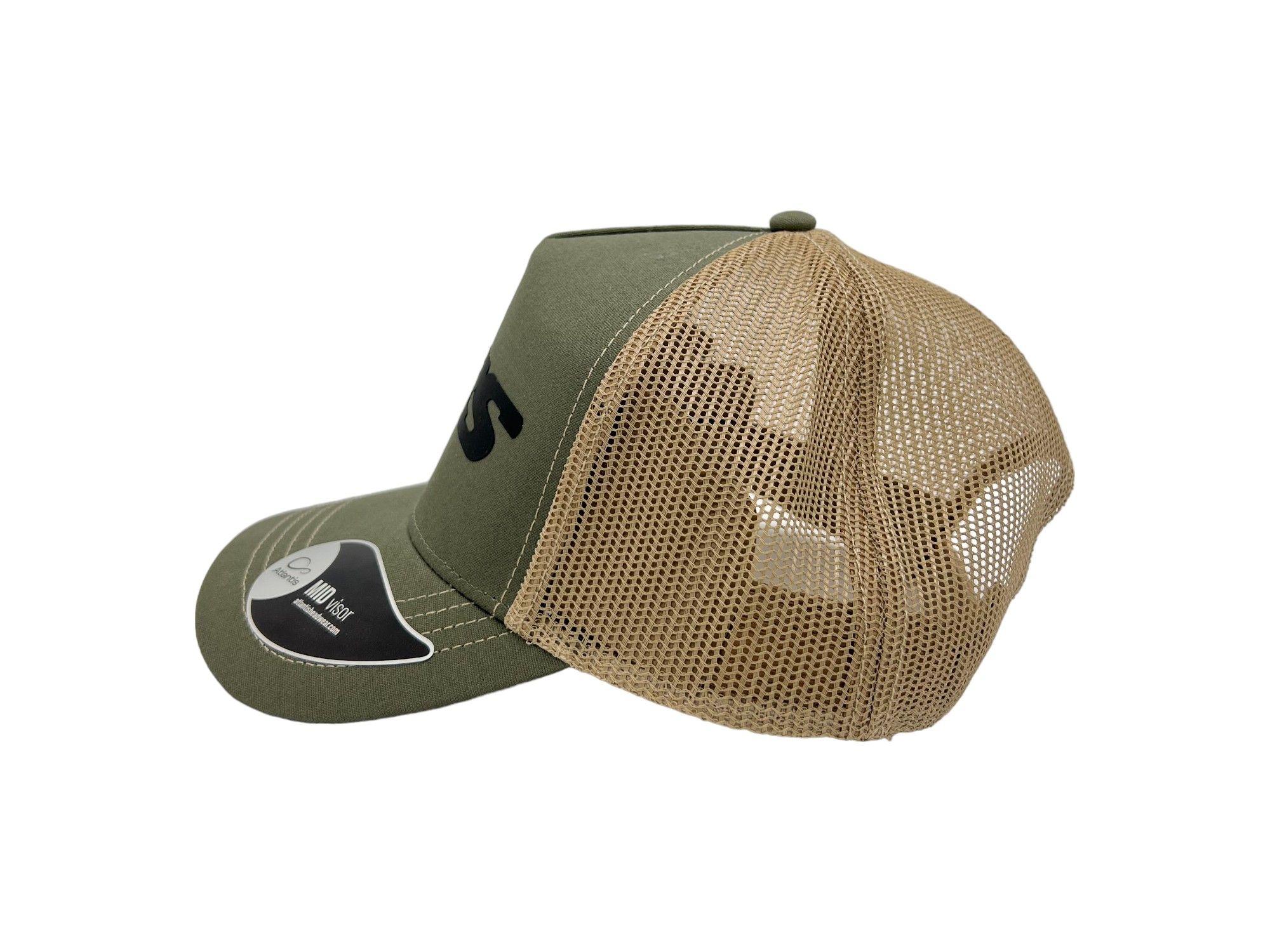 WRS ORIGINAL CAP WITH VISOR OLIVE GREEN-KHAKI