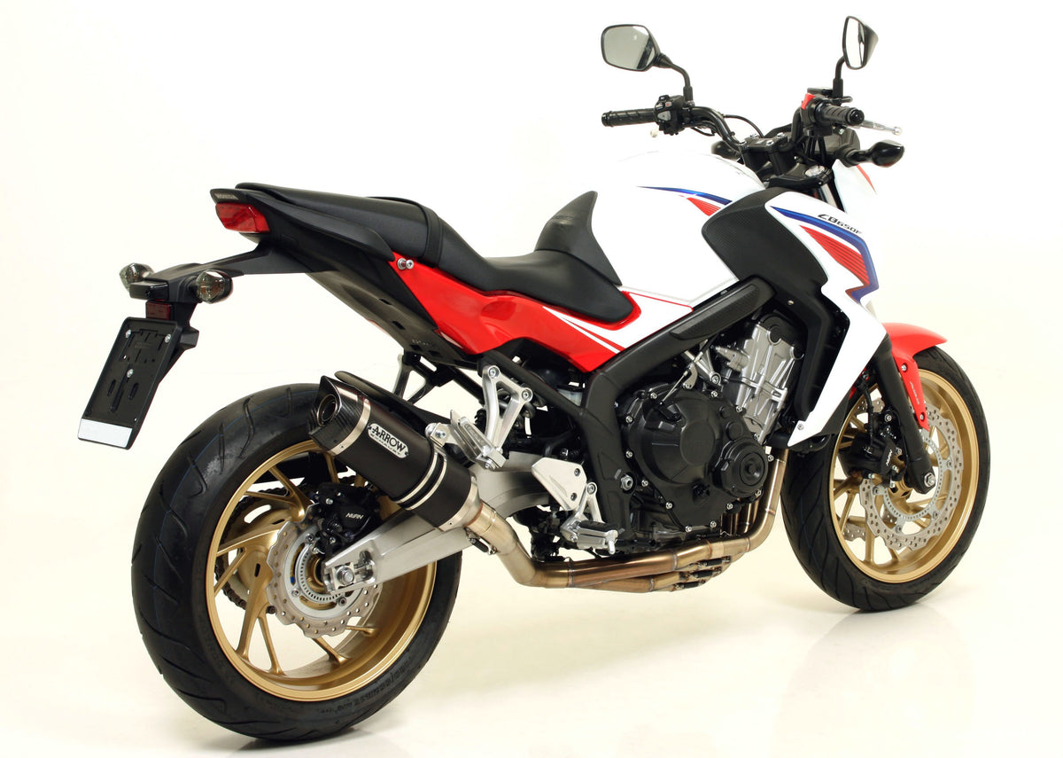 Arrow Street Thunder Aluminium Dark" Slip On With Carbon End Cap"