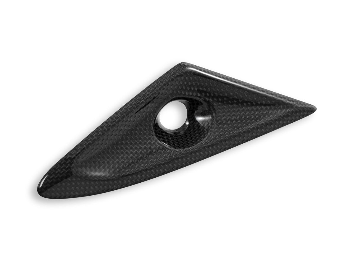 CRB91L - TRIUMPH STREET TRIPLE GLOSSY CARBON SIDE COVERS