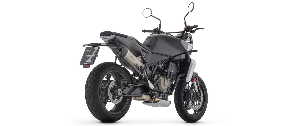 Arrow Indy Race Evo Titanium Slip On With Carbon End Cap