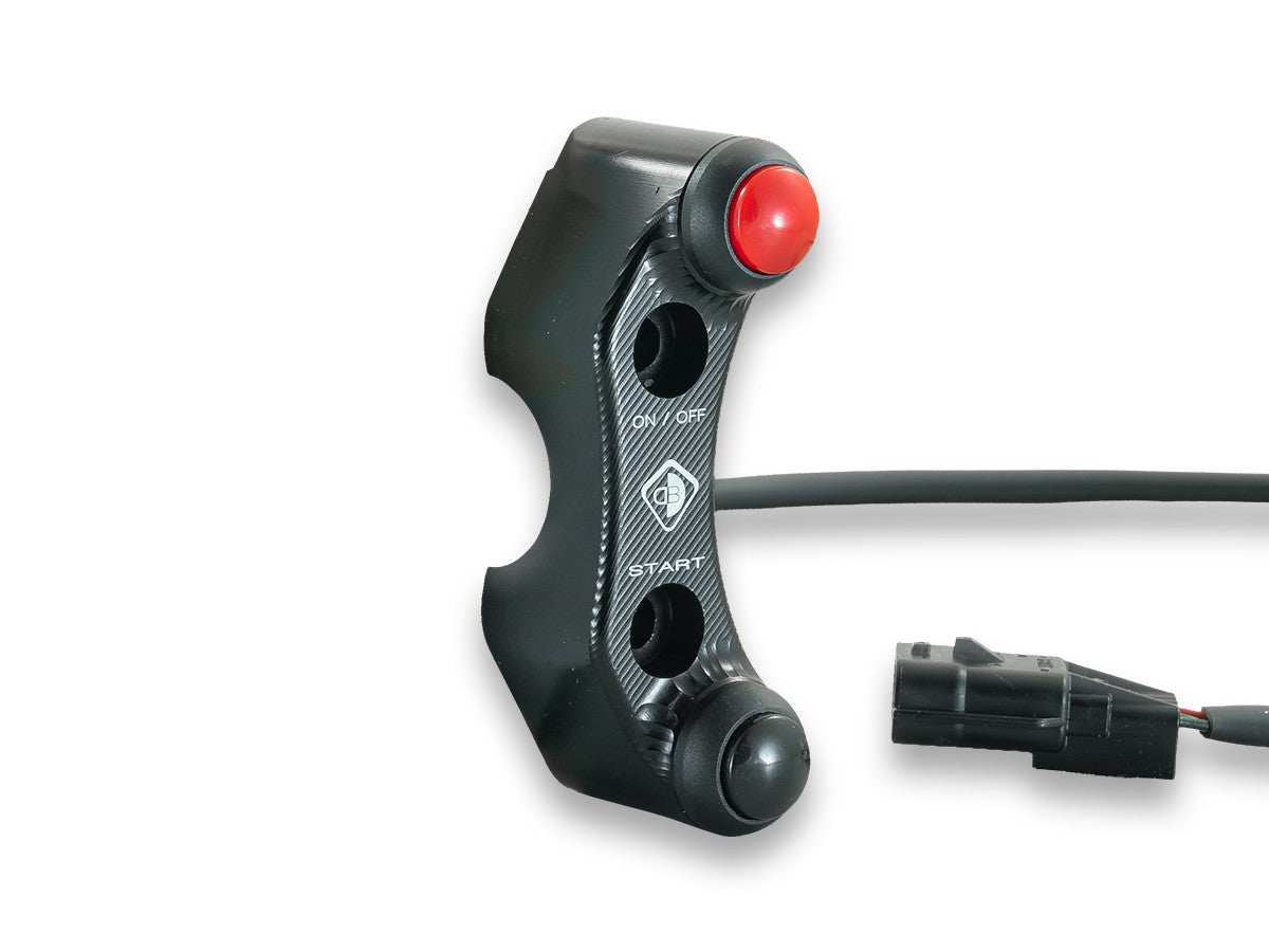 CPPI29 KTM Duke 990 Brake Pump Clamp With Integrated Push Button Panel