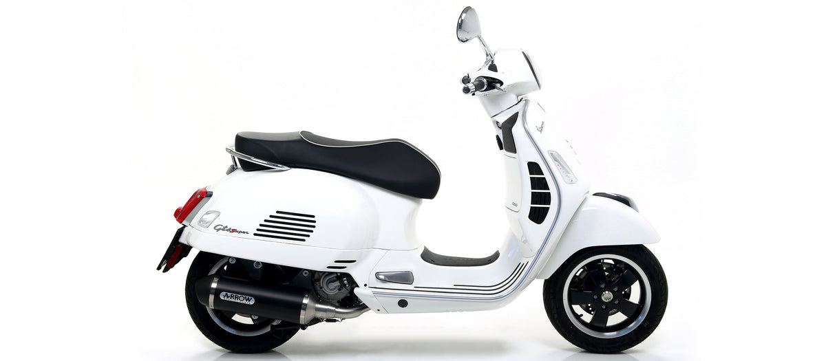Arrow Urban Aluminium Dark" Slip On With Steel "Dark" End Cap"