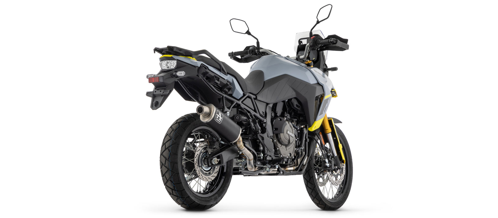 Arrow Full System With Indy Race Aluminium Dark" Slip On"
