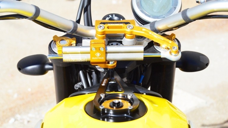 SAS08 - KIT MOUNT STEERING DAMPER SCRAMBLER