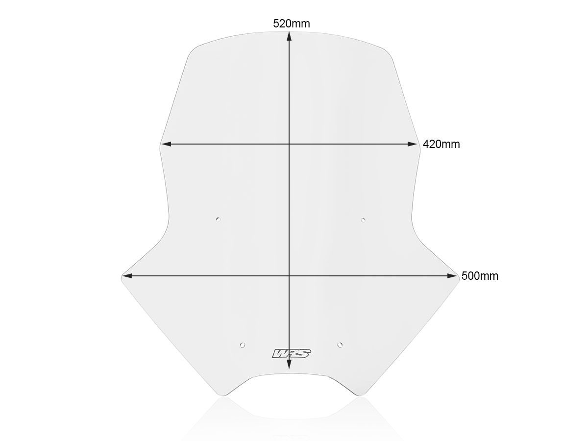 WRS TOURING WINDSCREEN SYM JET X 125 2023-2024