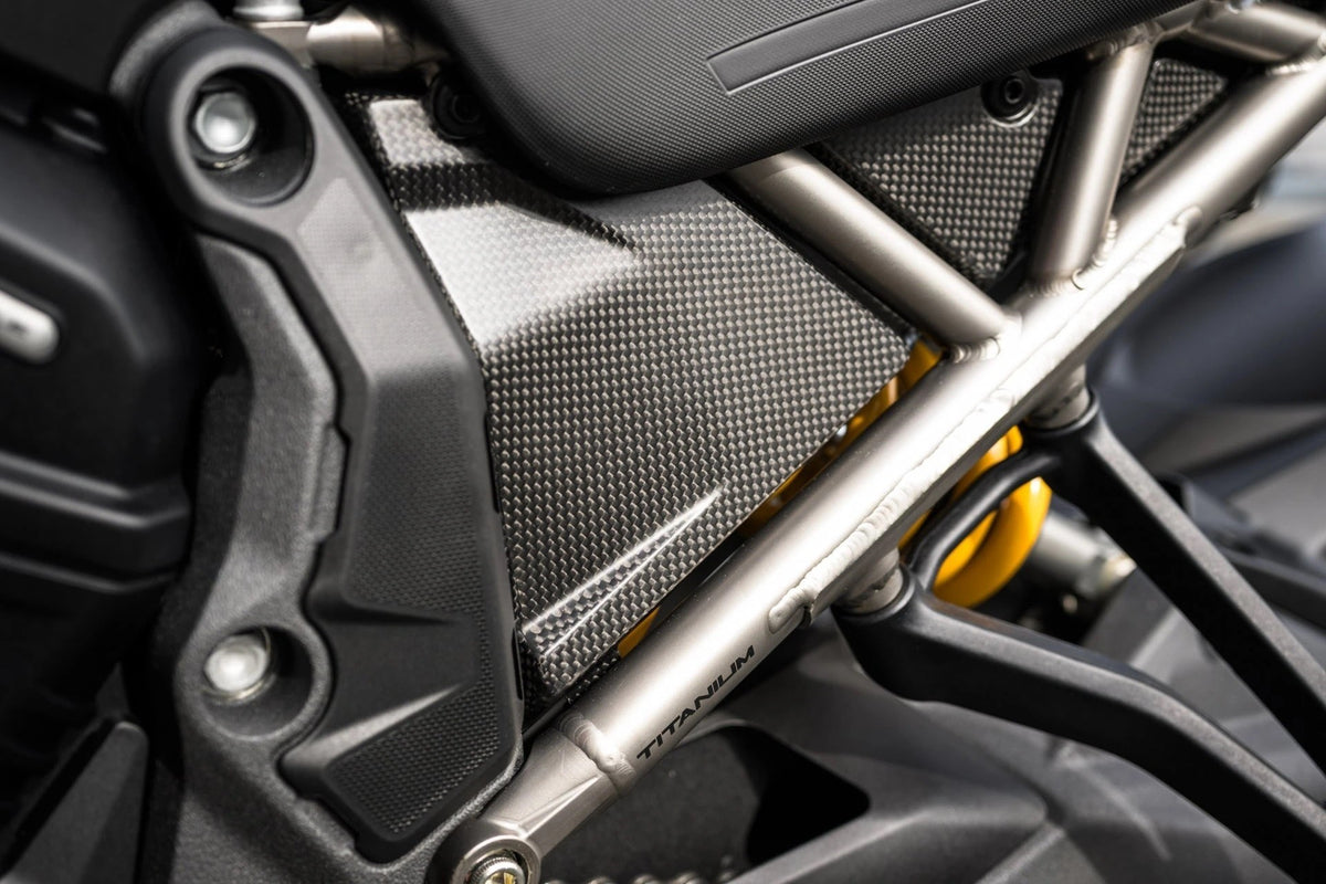 CRB146O - MATT CARBON FRAME COVER MTS V4 RS