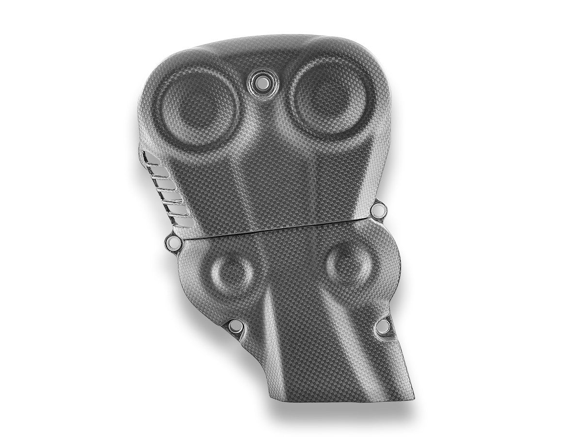 CRB195O HM 950 Matt Carbon Belt Covers