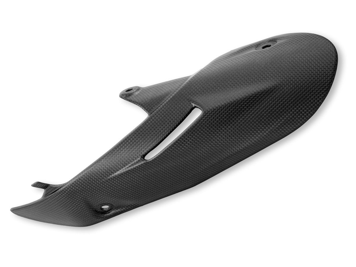 CRB162O - HM 698 MONO MATT CARBON EXHAUST TOP GUARDS