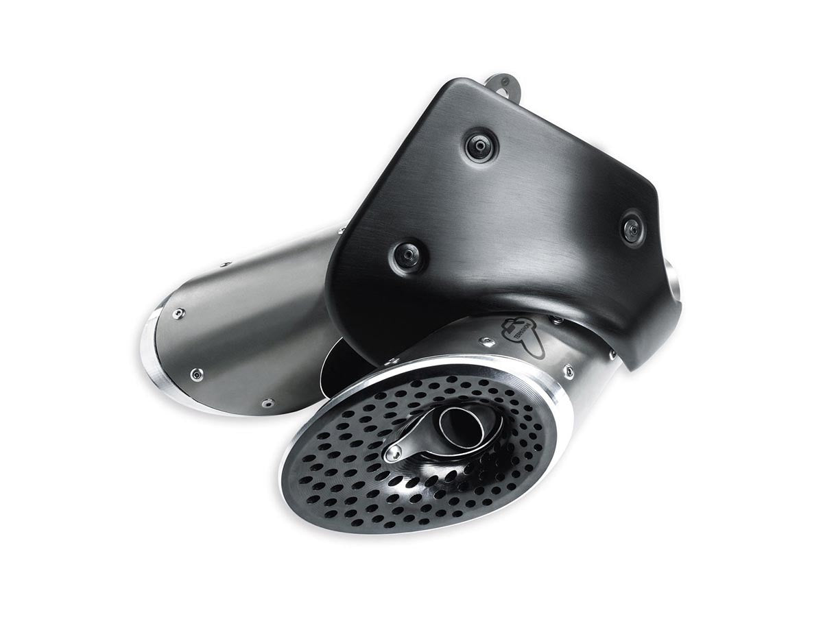 040CR - STAINLESS STEEL TERMIGNONI RACING SILENCERS DUCATI XDIAVEL EURO 5