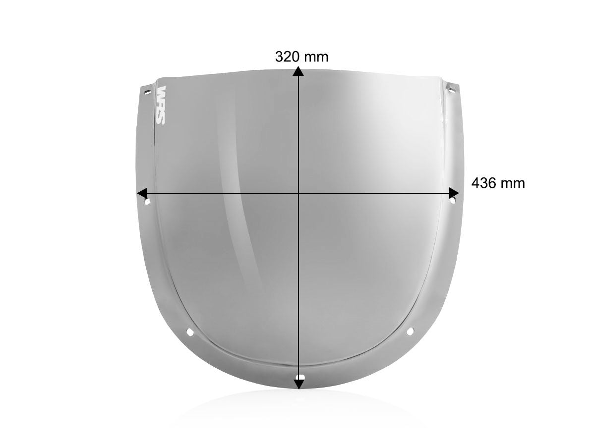 WRS Standard Windscreen Mito 2 - DARK SMOKE