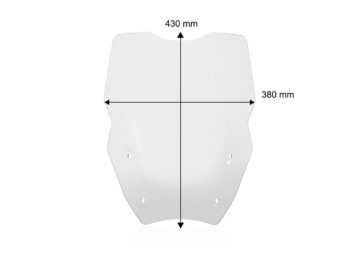 CUP26 - TOURING WINDSHIELD BMW R1300 GS MY23-24 WITH RADAR