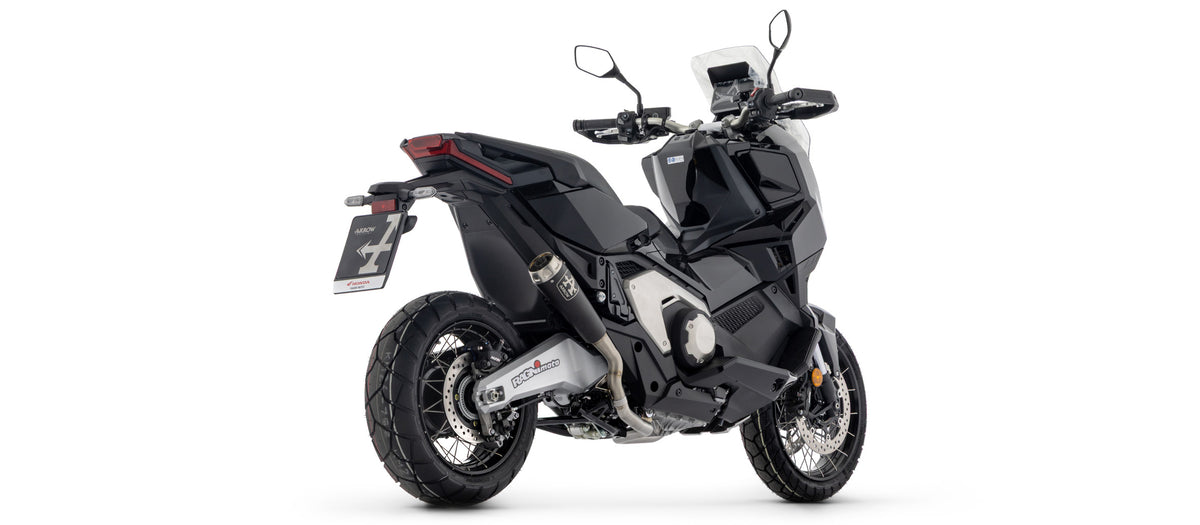 Arrow Full System With Pro-Race Nichrom Dark" Slip On"