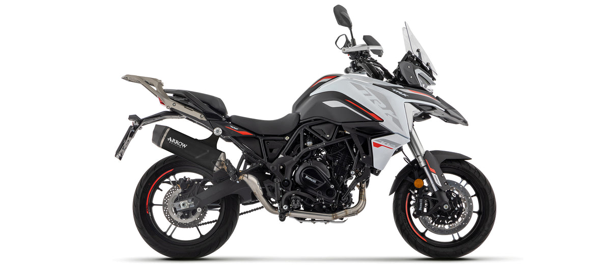 Arrow Full System With Indy Race Evo Aluminium Dark" Slip On"