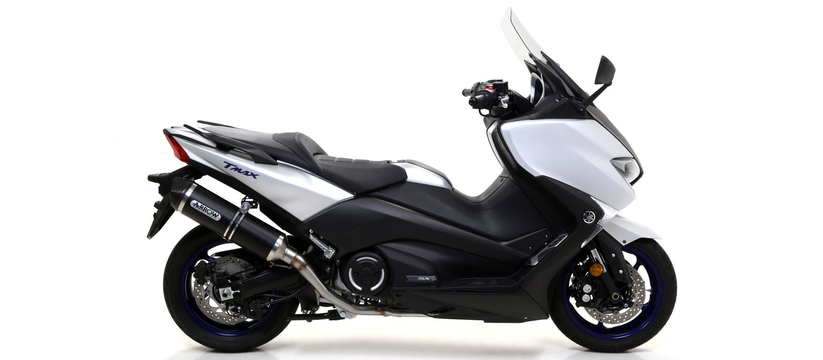Arrow Race-Tech Aluminium Dark" Slip On With Carbon End Cap"