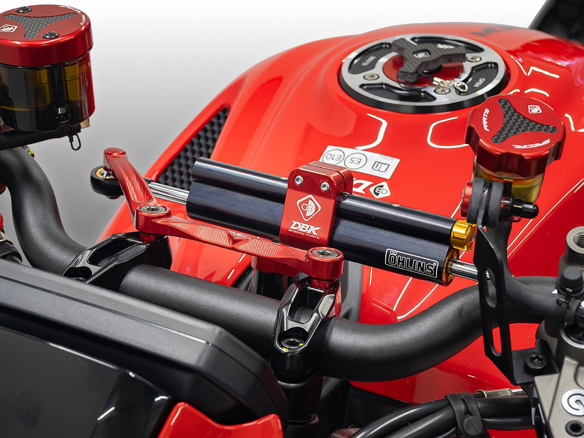 SAS24 SFV2 / Monster MY25 Steering Damper Bracket