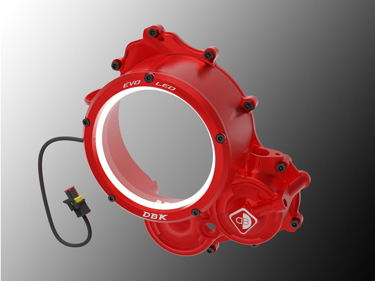 CCDVL15 Ducati HM 698 Mono Clear Clutch Cover 3D-EVO LED