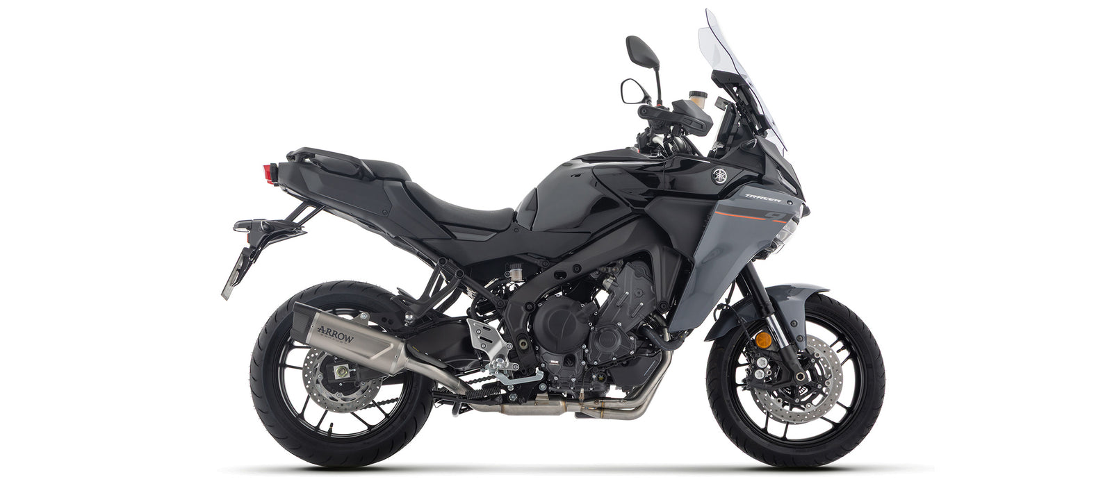 Arrow Full System With Indy Race Evo Titanium Slip On With Carbon End Cap