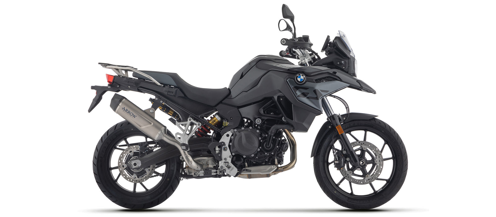 Arrow Full System With Indy Race Evo Titanium Slip On With Carbon End Cap