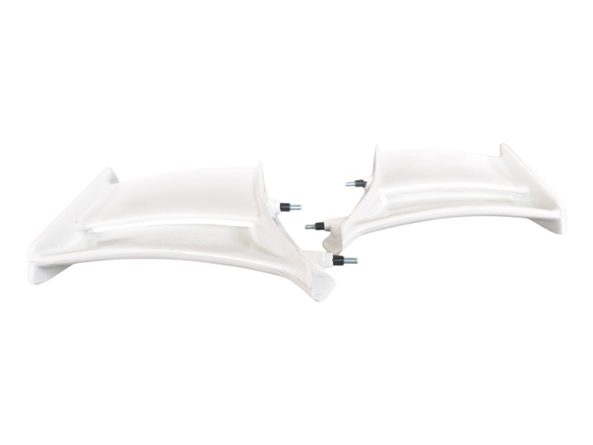 WRS Fiberglass Winglets Ducati Panigale V4 / S 2025-2026 - RAW WHITE