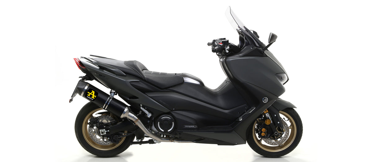 Arrow Full System With Race-Tech Aluminium Dark" Slip On"