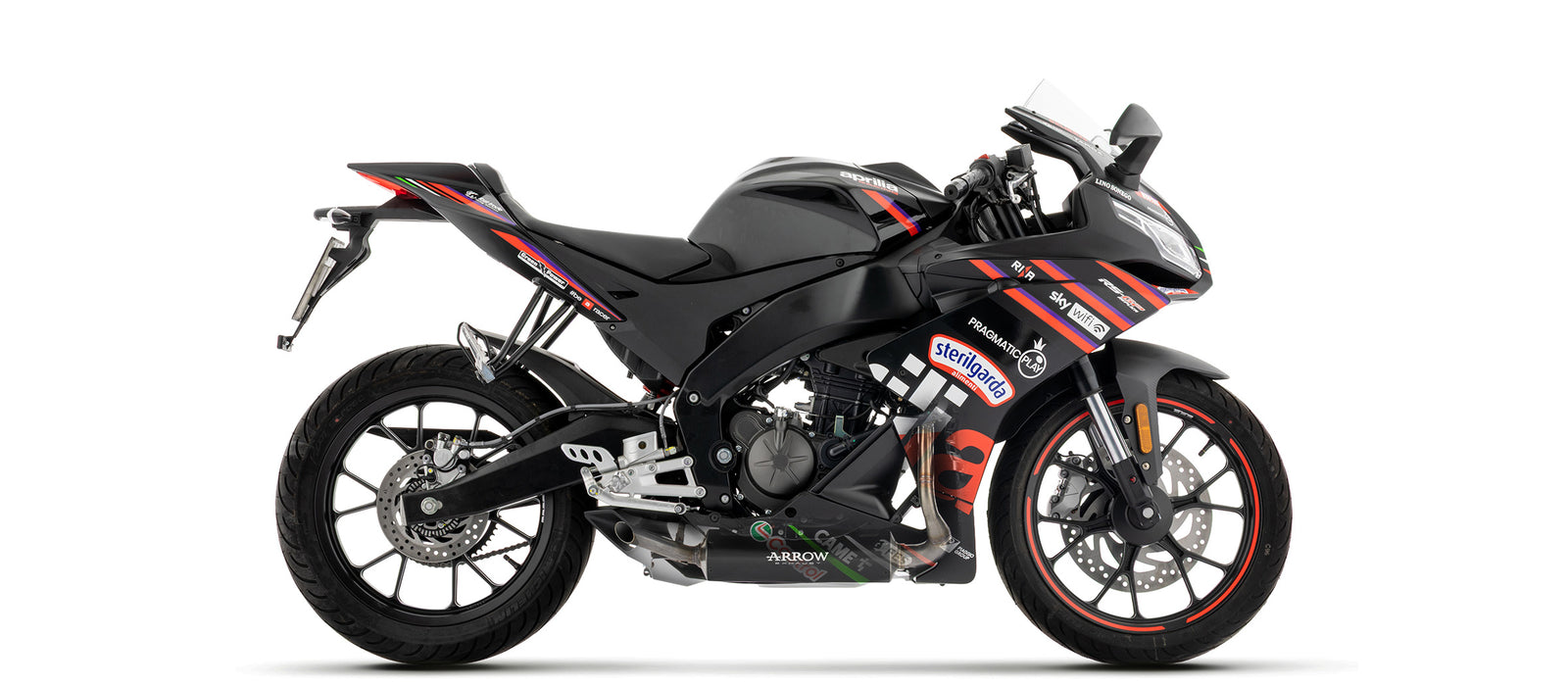 Arrow Full System With Thunder Aluminium Dark" Slip On"