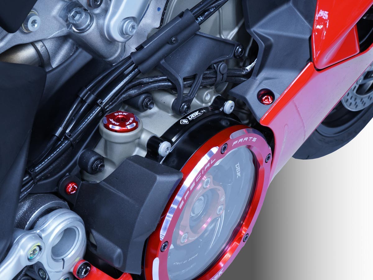 KVT101 - PANIGALE V4 MY 2025 LOW RIGHT SIDE TANK PANEL SCREWS KIT