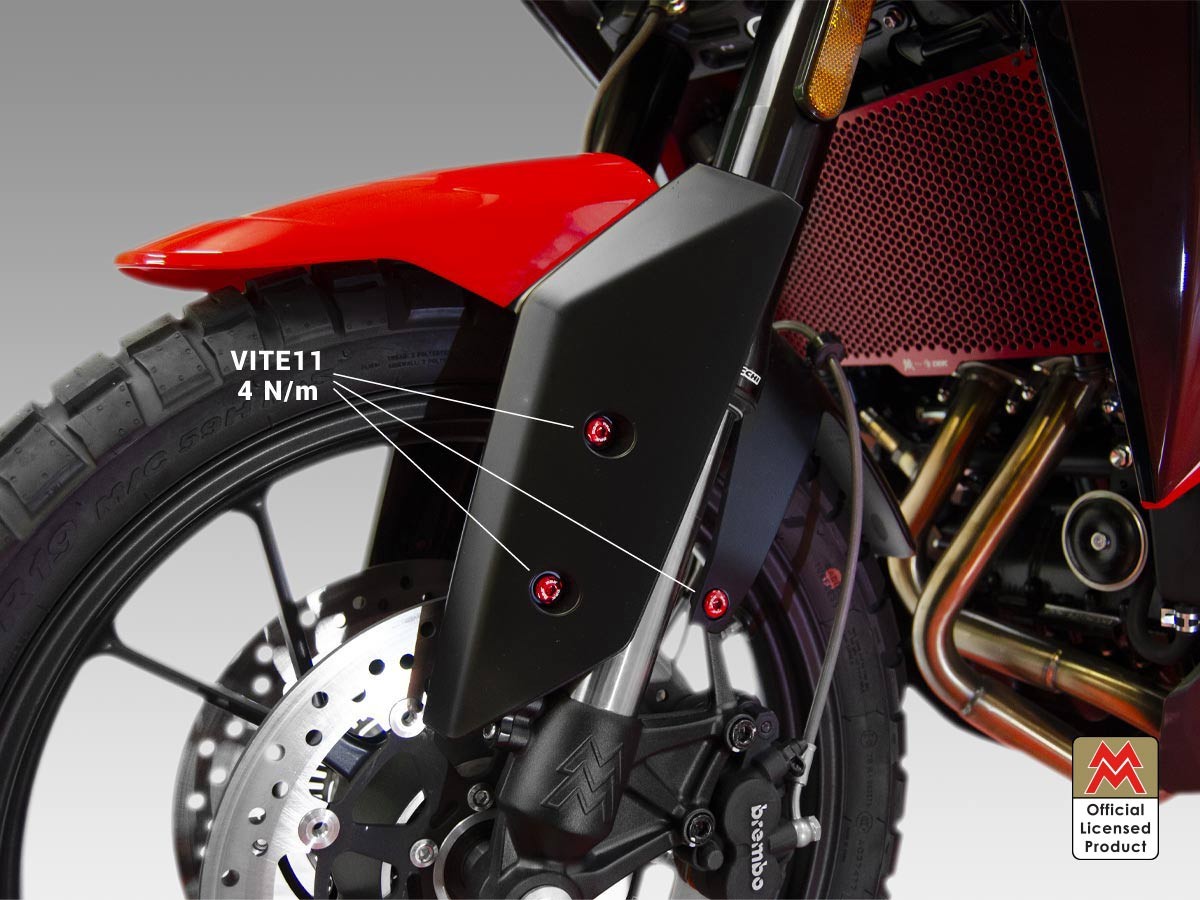 KVT52 - FRONT FENDER SCREW KIT MOTO MORINI