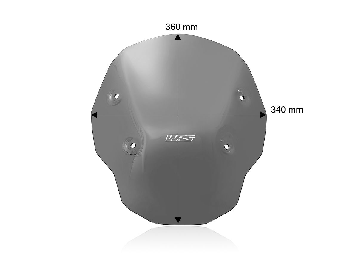 WRS WINDSCREEN ENDURO NO RADAR BMW R 1300 GS 2023-2025