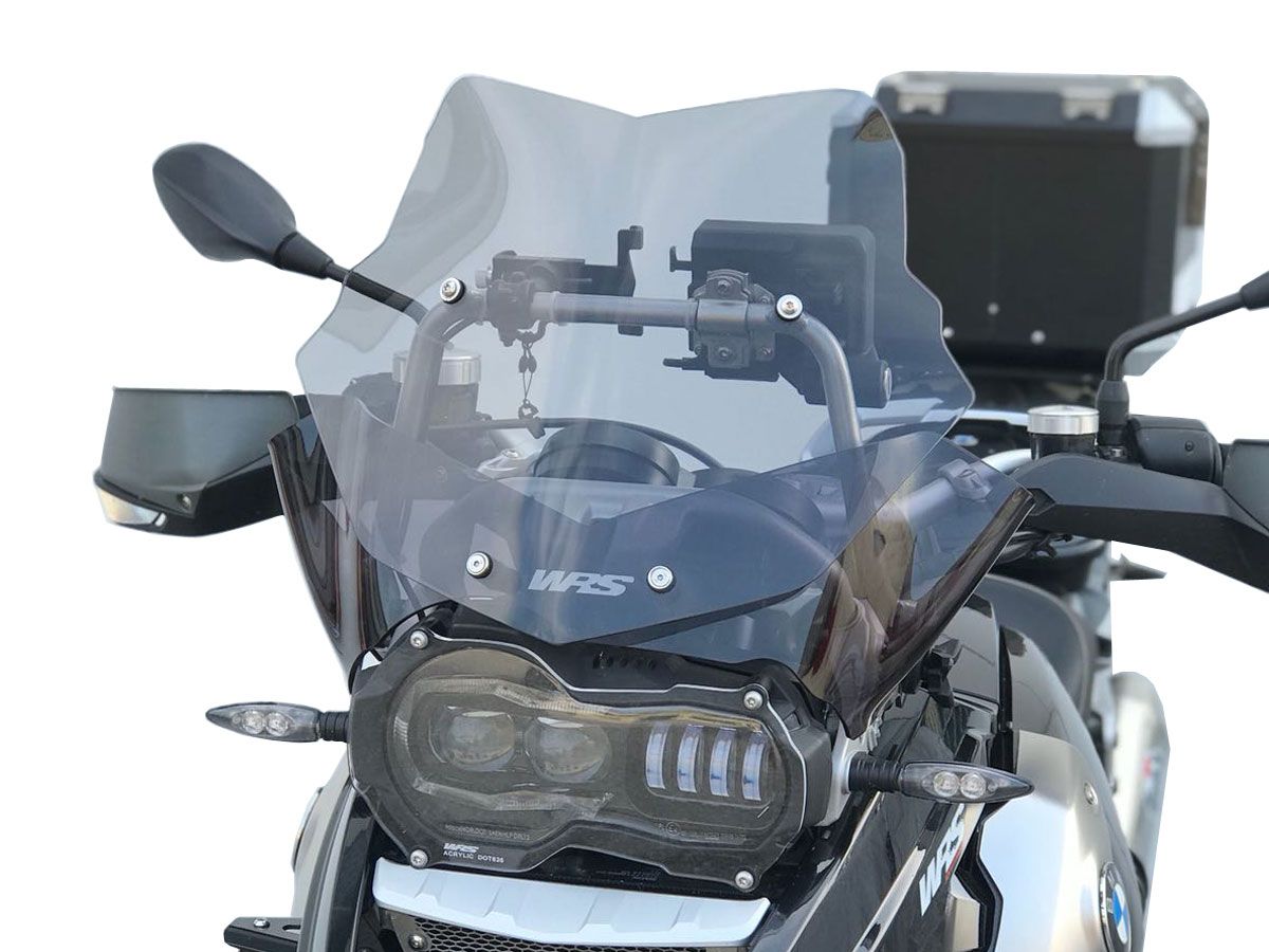 WRS RALLY WINDSCREEN EVO BMW R 1200 GS/ADV 2004-2012 (Led light)