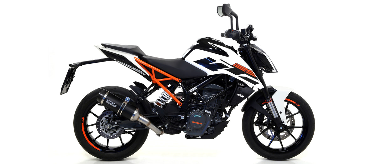 Arrow Thunder Aluminium Dark" Slip On With Carbon End Cap"