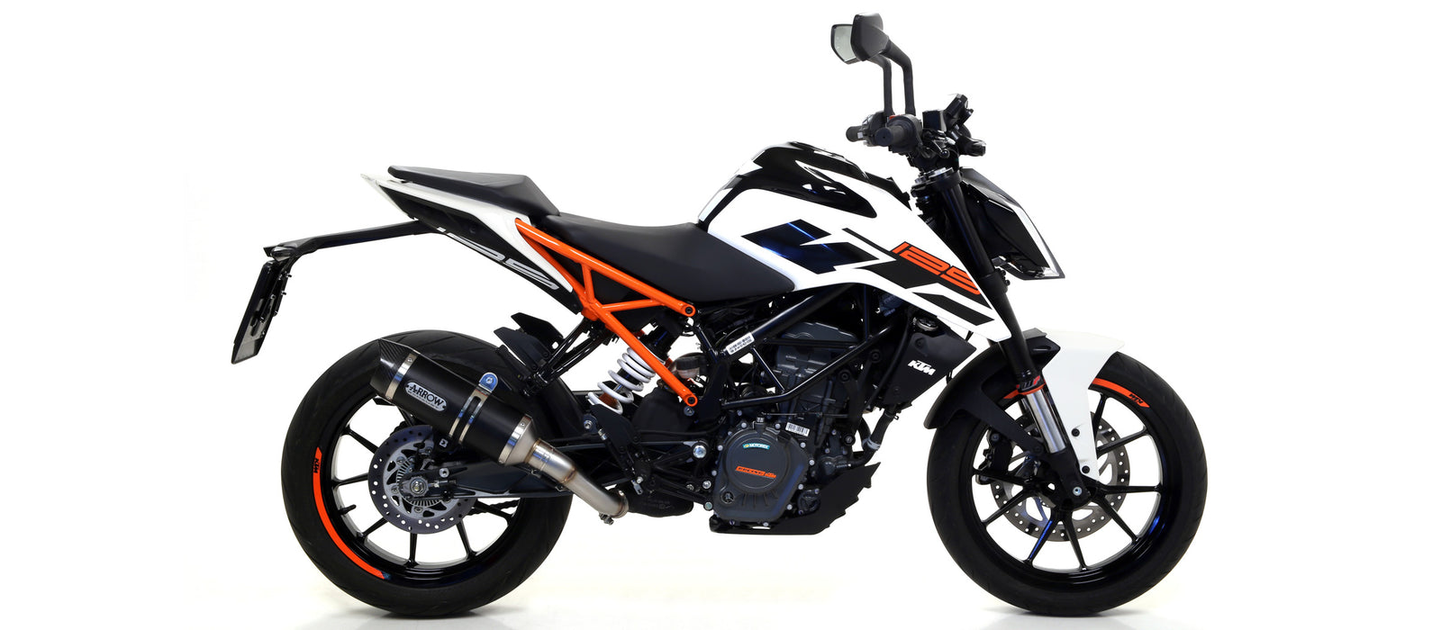 Arrow Thunder Aluminium Dark" Slip On With Carbon End Cap"