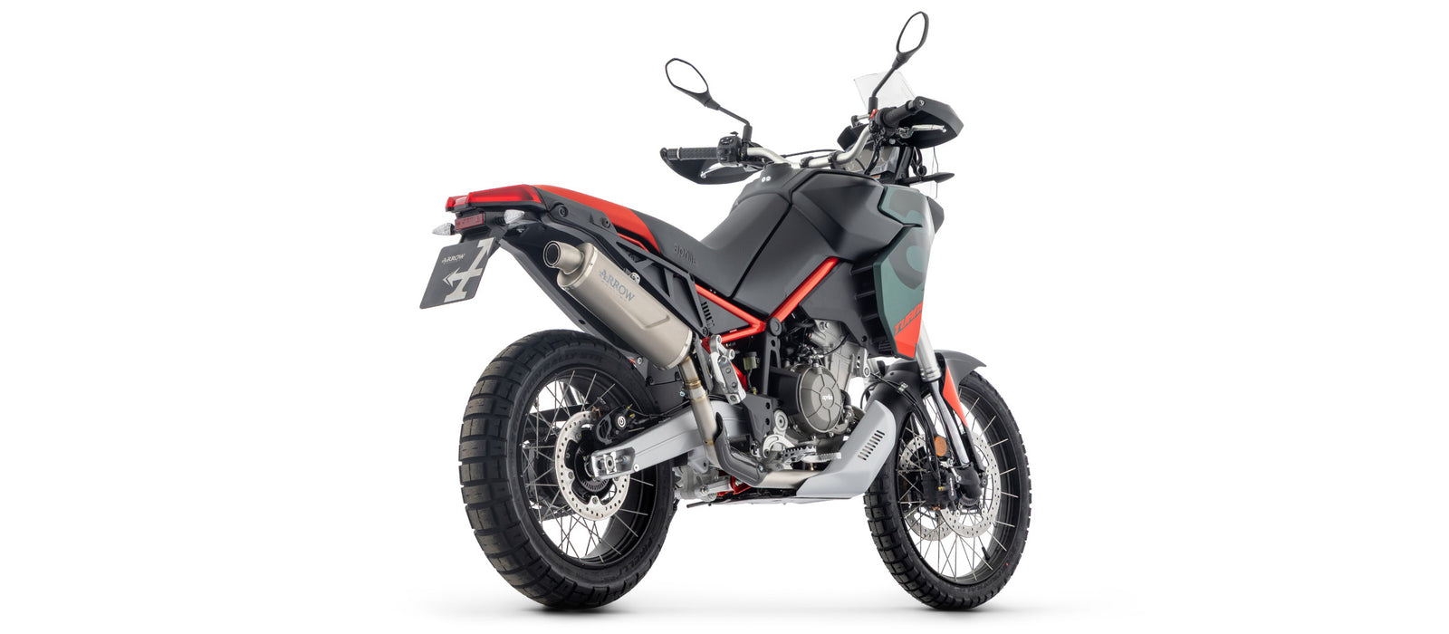 Arrow Full System With Indy Race Evo Titanium Slip On With Steel End Cap