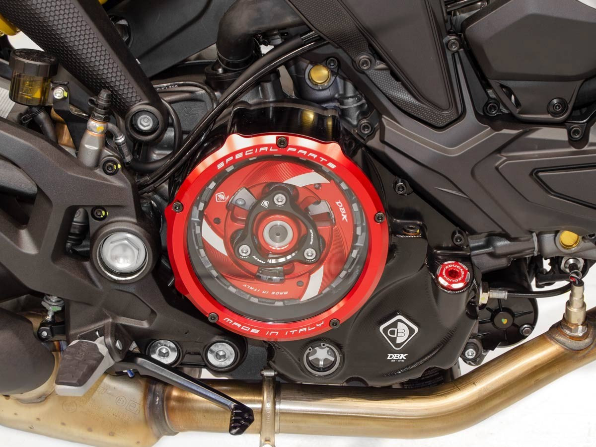 CCDV10 M937 3D-EVO Clear Clutch Cover Oil Bath