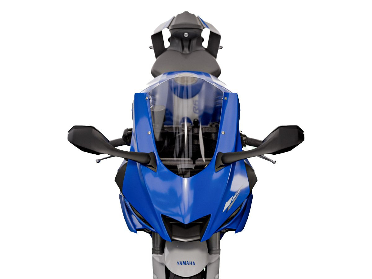 WRS Race High Windscreen Yamaha R6 2017-2026 / R7 2021-2026 - LIGHT SMOKE