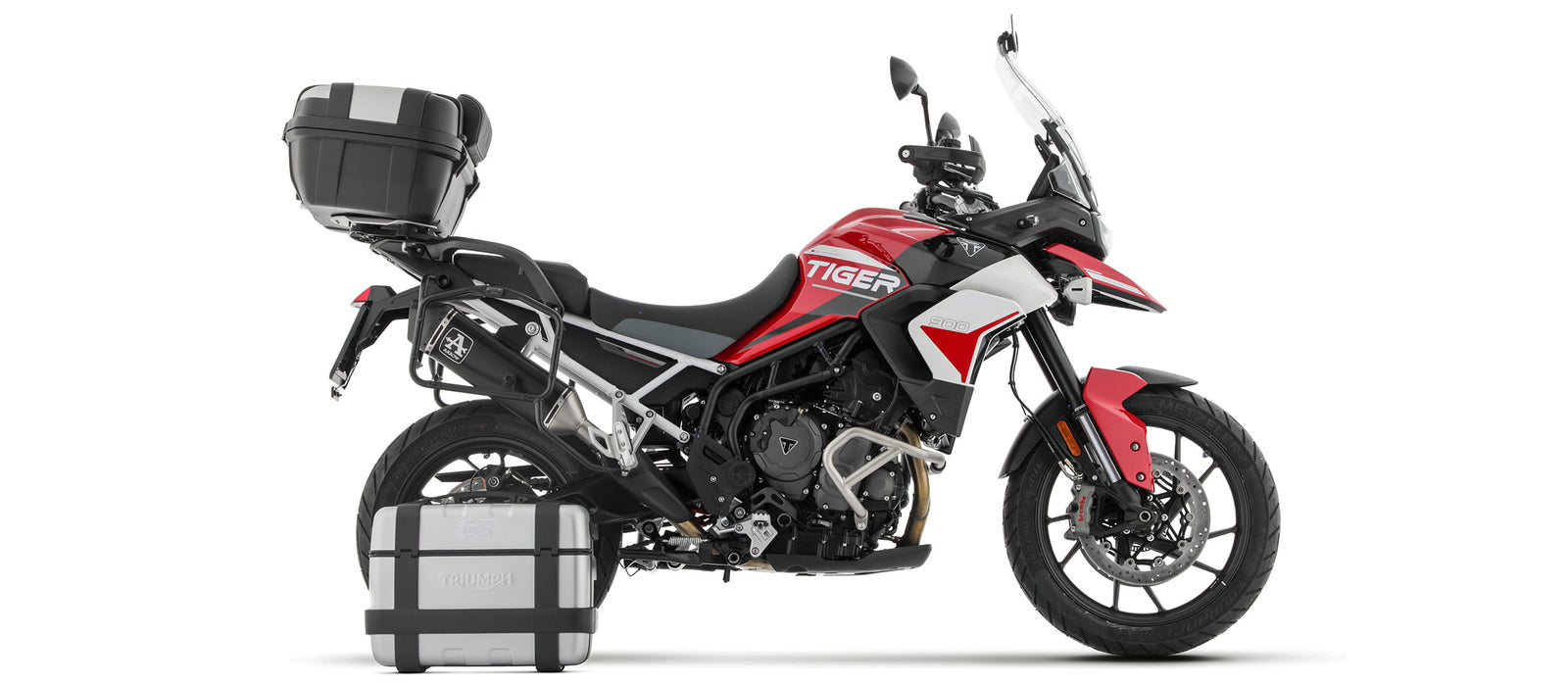 Arrow Veloce Aluminium Dark" Slip On For Sidebags"