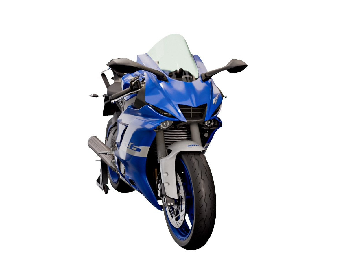 WRS Race High Windscreen Yamaha R6 2017-2026 / R7 2021-2026 - LIGHT SMOKE