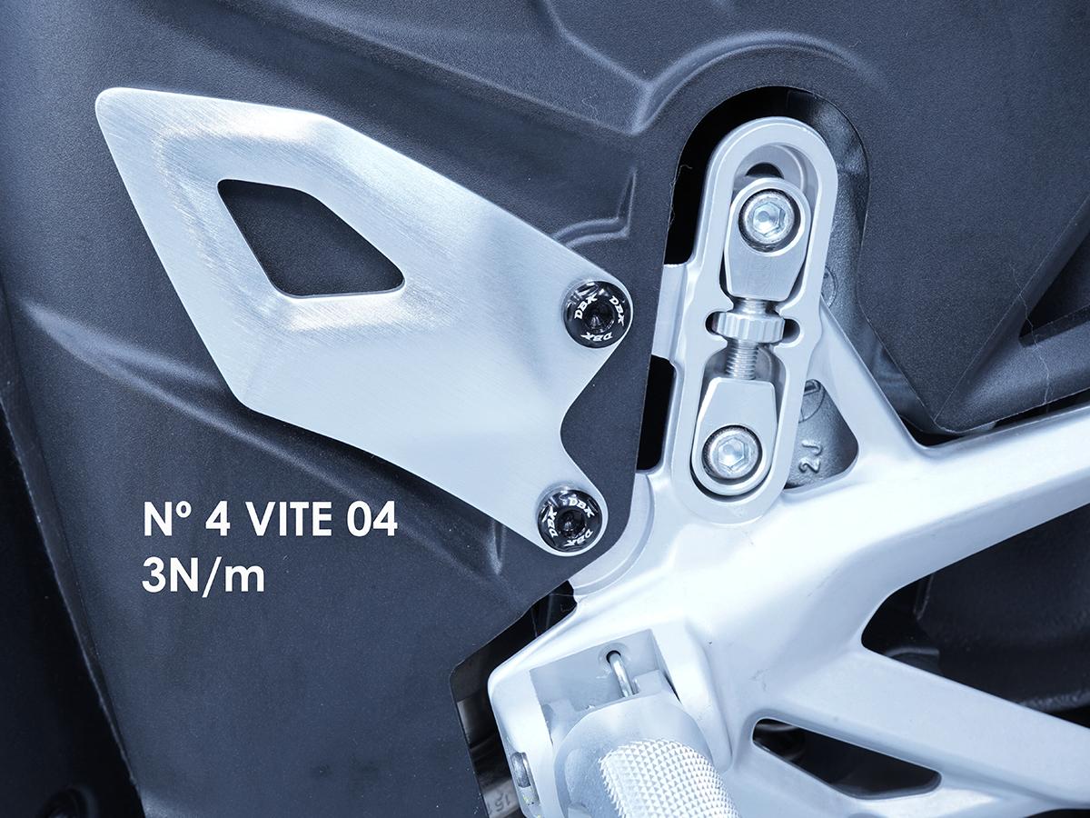 KVT103 - PANIGALE V4 MY 2025 HEEL GUARDS SCREWS KIT