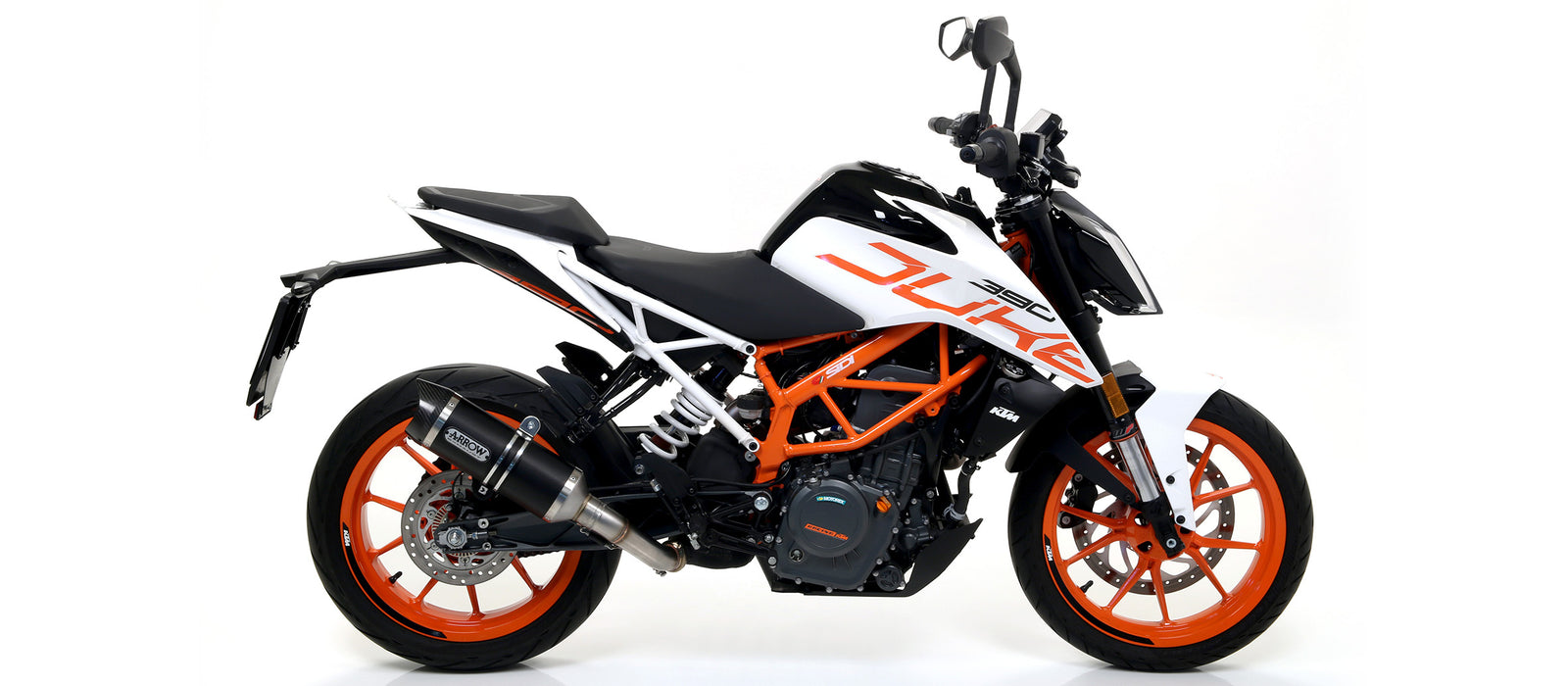 Arrow Thunder Aluminium Dark" Slip On With Carbon End Cap"