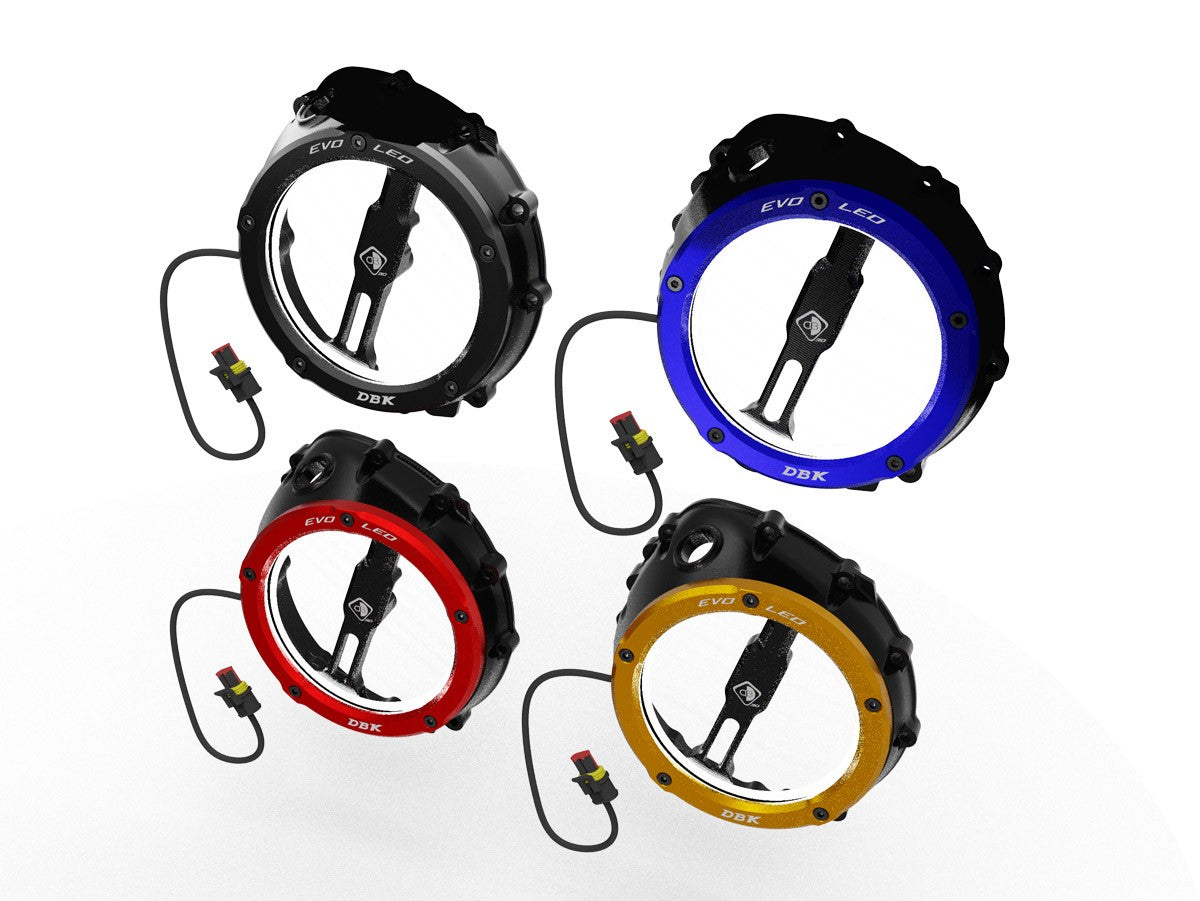 CCDVL12 - BMW EVO LED CLEAR CLUTCH COVER