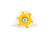 TRD03 - RIGHT FRONT WHEEL CAP BICOLOR