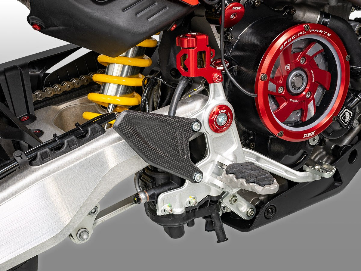 CRB169O - HM 698 MONO MATT CARBON HEEL GUARDS