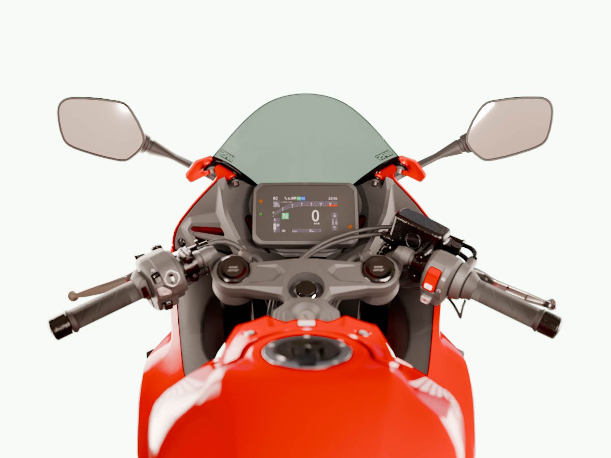 WRS RACE HIGH WINDSCREEN HONDA CBR 650 R 2019-2025