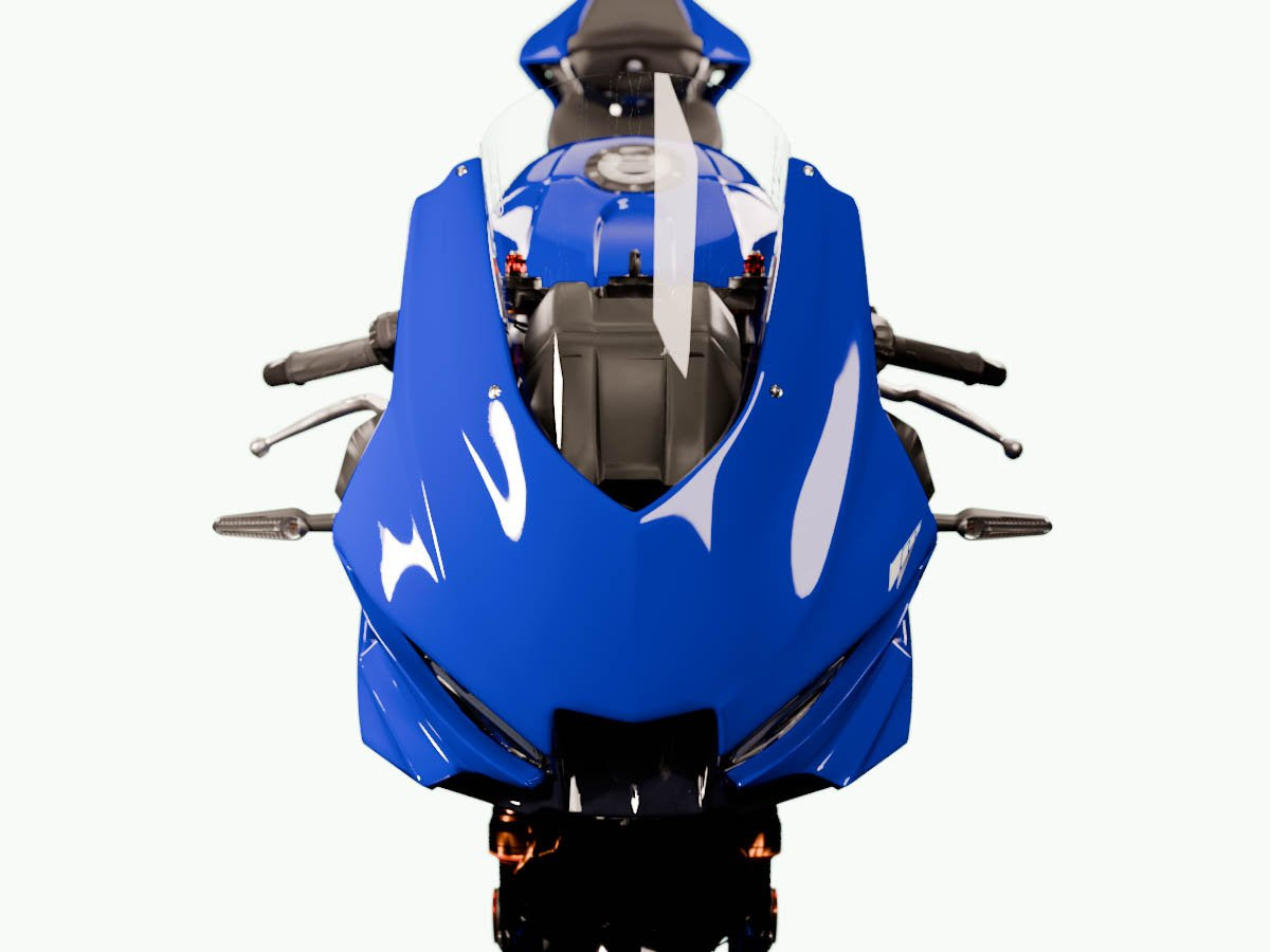 WRS Race High Windscreen Yamaha R3 2019-2026 - CLEAR