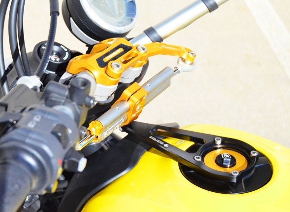 SAS08 - KIT MOUNT STEERING DAMPER SCRAMBLER