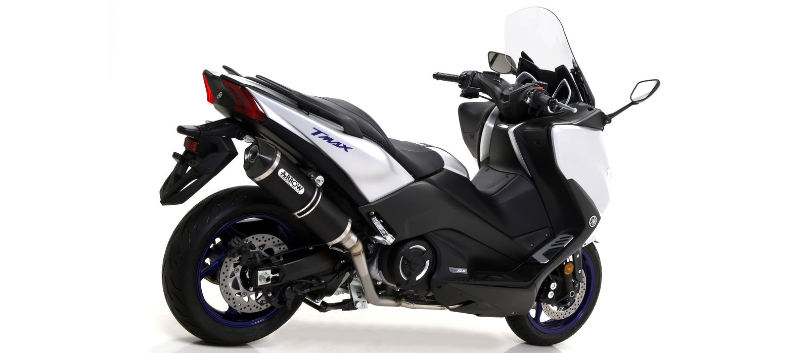 Arrow Race-Tech Aluminium Dark" Slip On With Carbon End Cap"