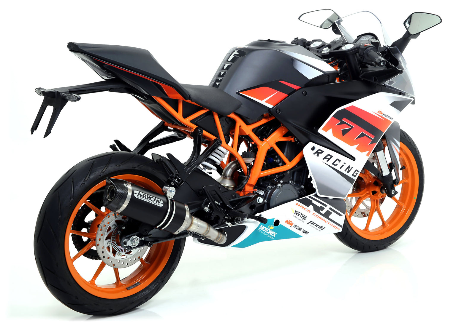 Arrow Street Thunder Aluminium Dark" Slip On With Carbon End Cap"