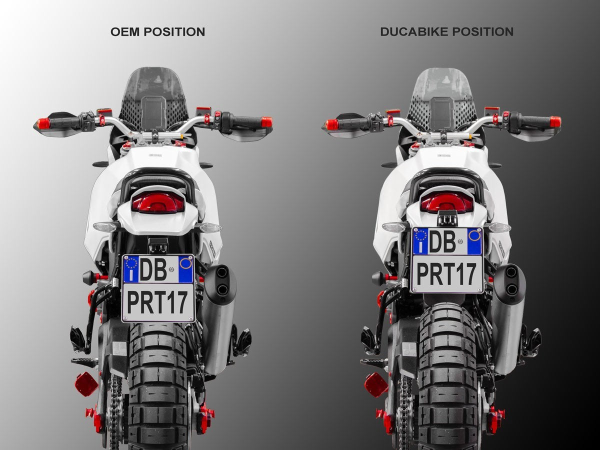 PRT17 - DESERTX ADJUSTABLE LICENSE PLATE HOLDER