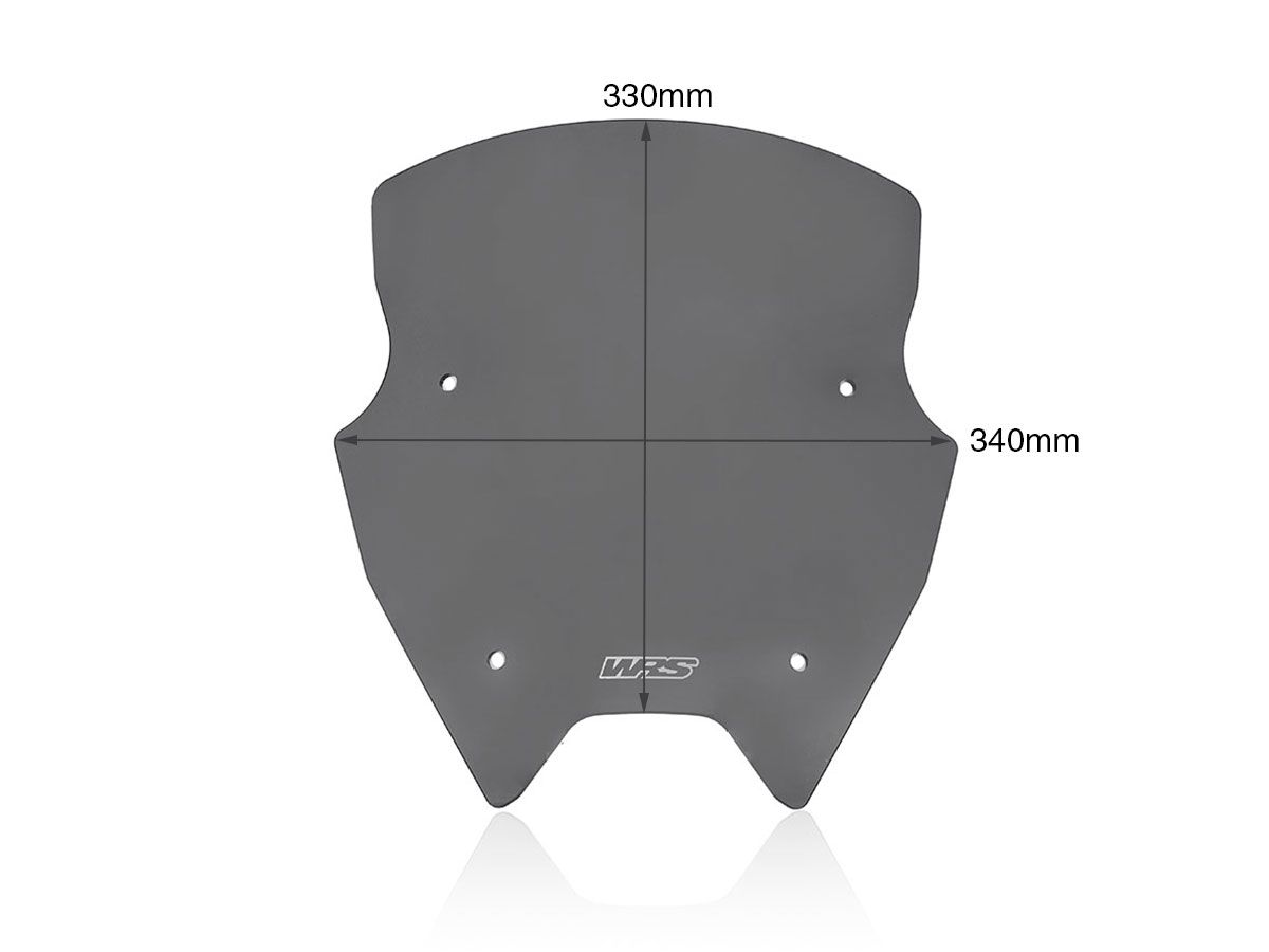 WRS SPORT WINDSCREEN BMW R 1200 RS 2015-2018 / R 1250 RS 2018-2024