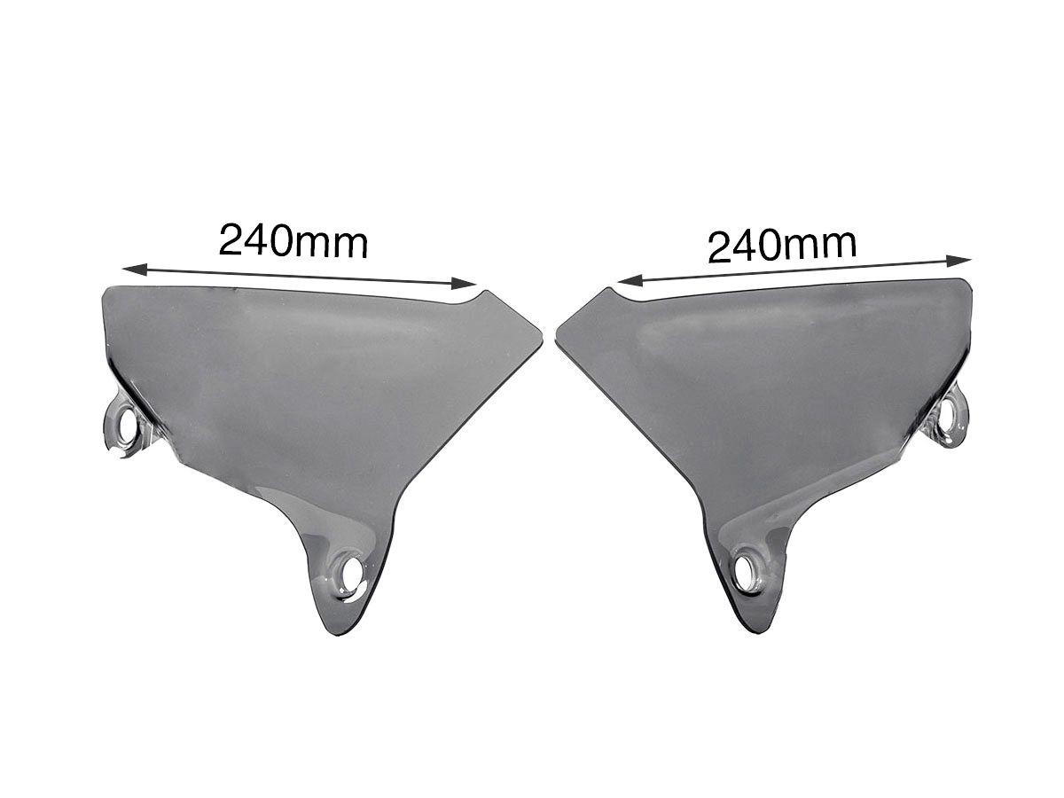 WRS PAIR SIDE DEFLECTORS DUCATI MULTISTRADA V4 / S / S SPORT / PIKES PEAK 2020-2025